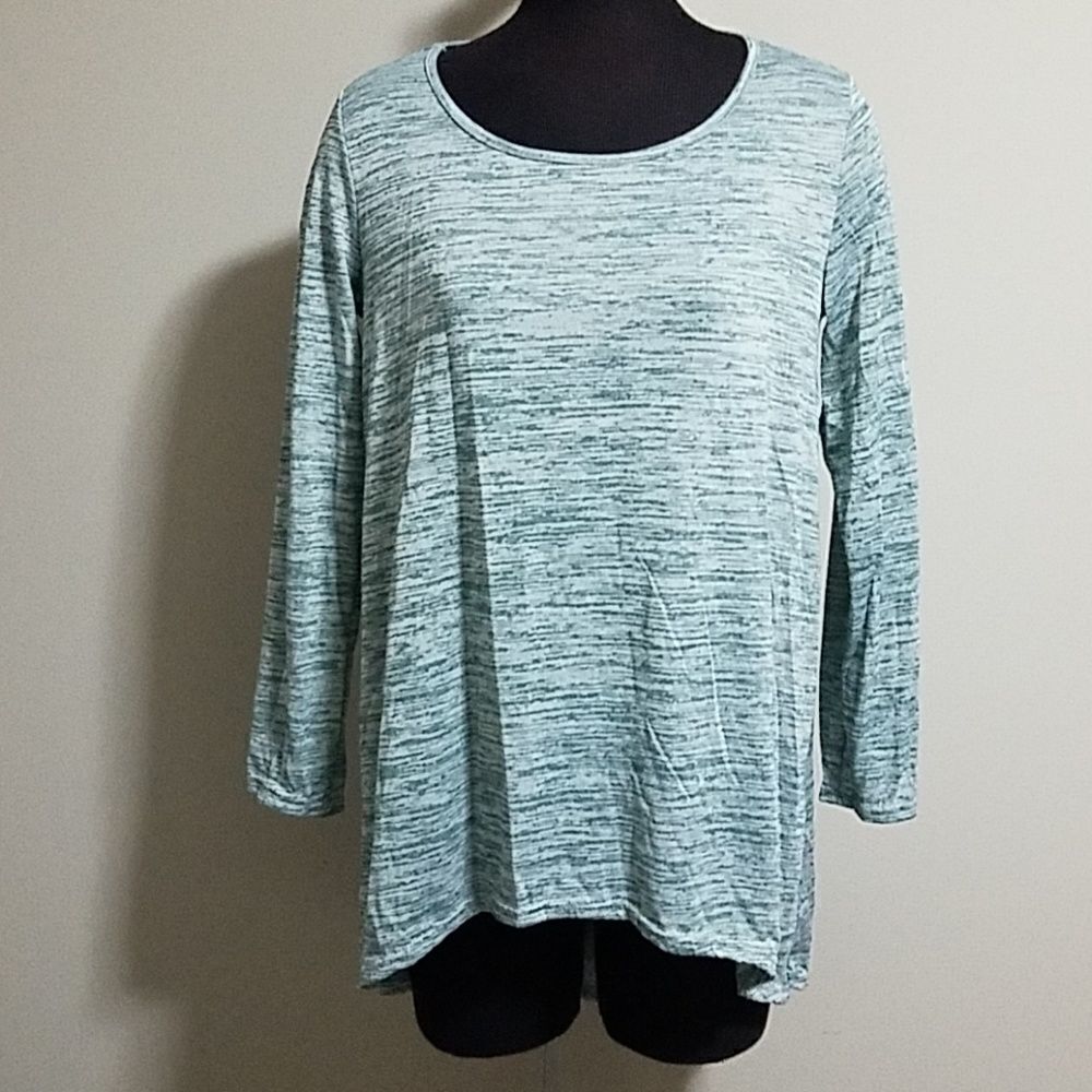 NWT Vessos Blue Long Sleeve Tee Shirt (XL)